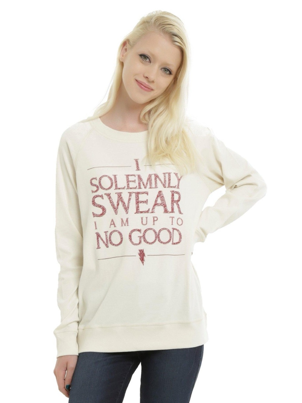 Harry Potter Small Marauder's Map Girls Reversible Sweatshirt